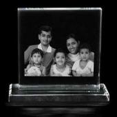 Personalized Photo engraved Crystal Plaque Gifts toGanga Nagar,  to Ganga Nagar same day delivery