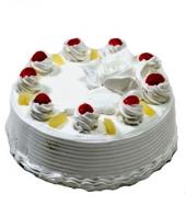 Pineapple Cake 1kg Gifts toHAL, cake to HAL same day delivery