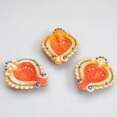 Beautiful Orange Diyas Gifts toRMV Extension,  to RMV Extension same day delivery