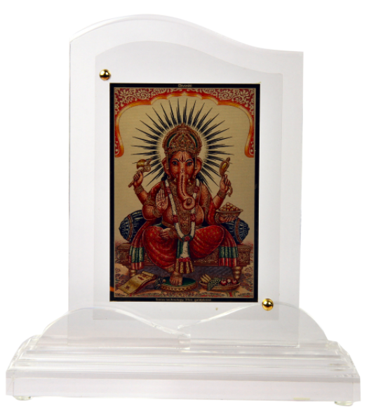 Ganesha Acrylic Frame