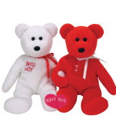 I Love You Bear Pair 5 inch Gifts tomumbai, teddy to mumbai same day delivery