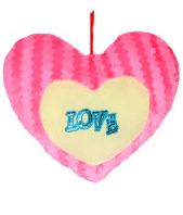 Heart Cushion Gifts toCooke Town, toys to Cooke Town same day delivery