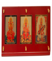 3 in One Deity Photo Frame Gifts toLalbagh,  to Lalbagh same day delivery