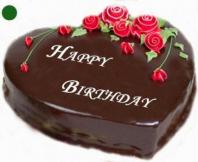 Chocolate Truffle Heart Gifts toRT Nagar, cake to RT Nagar same day delivery