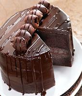 Chocolate  truffle cake 1kg Gifts toBanaswadi, cake to Banaswadi same day delivery