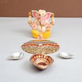 Perfect Shagun Gifts for Diwali Gifts toCooke Town, Diya Set to Cooke Town same day delivery