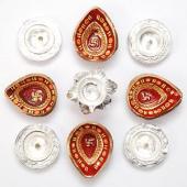 Unique Diya Set Gifts toChamrajpet,  to Chamrajpet same day delivery