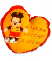Mickey pillow Gifts toHebbal, toys to Hebbal same day delivery