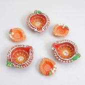Small and Big Diya Set Gifts toElectronics City,  to Electronics City same day delivery